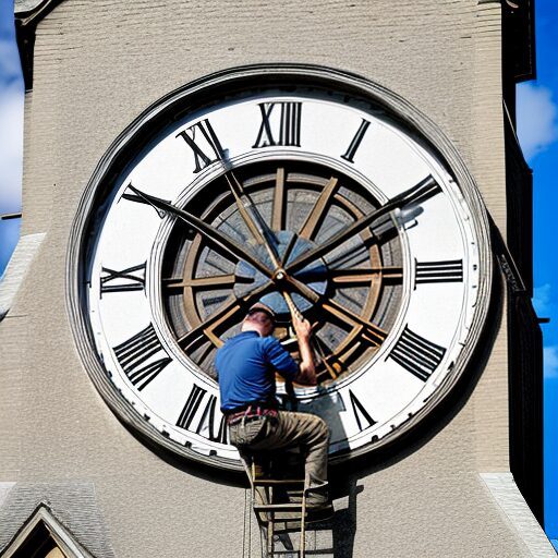 Uhrenfachwerkstatt repariert auch Turmuhren